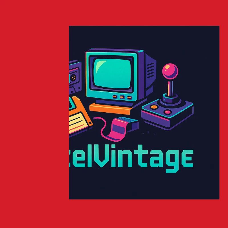 Retro Computer and Pixel Console
