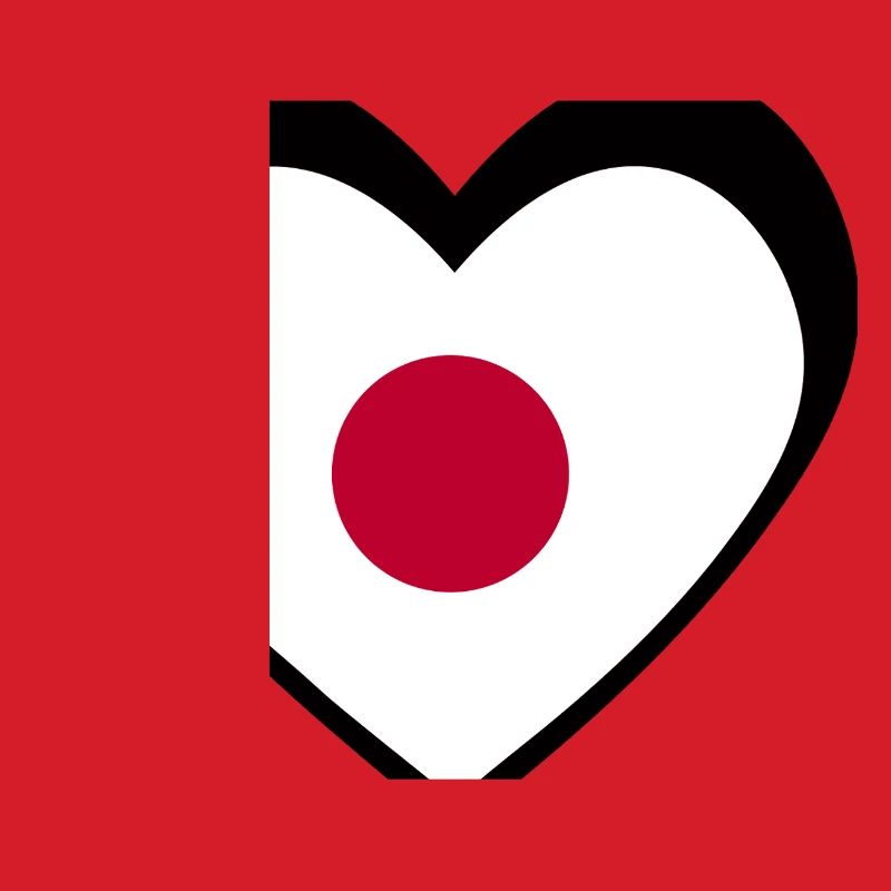 日本 ブラックハート – 日本への愛
