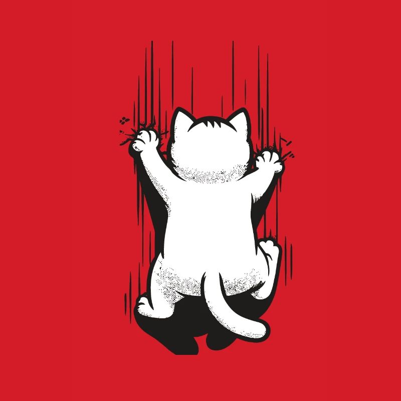 Cat Scratch Catlove Funny Animals