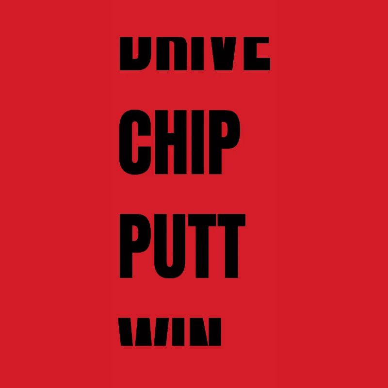 Golf Drive Chip Putt Win