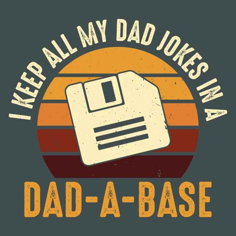 Papa Witz Diskette Retro Design