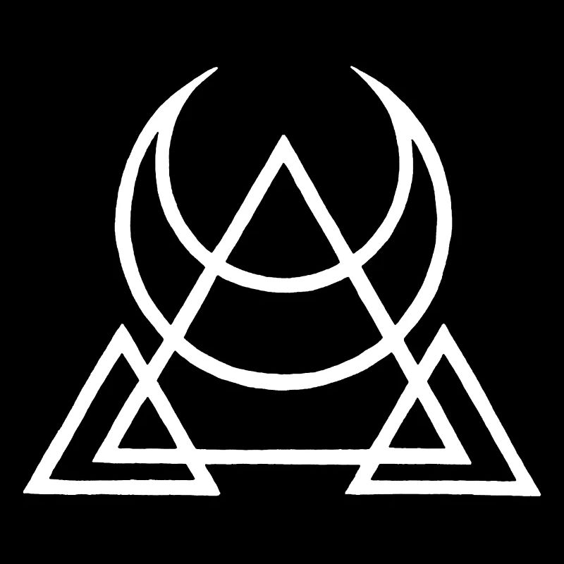 symbole blanc des pyramides égyptiennes
