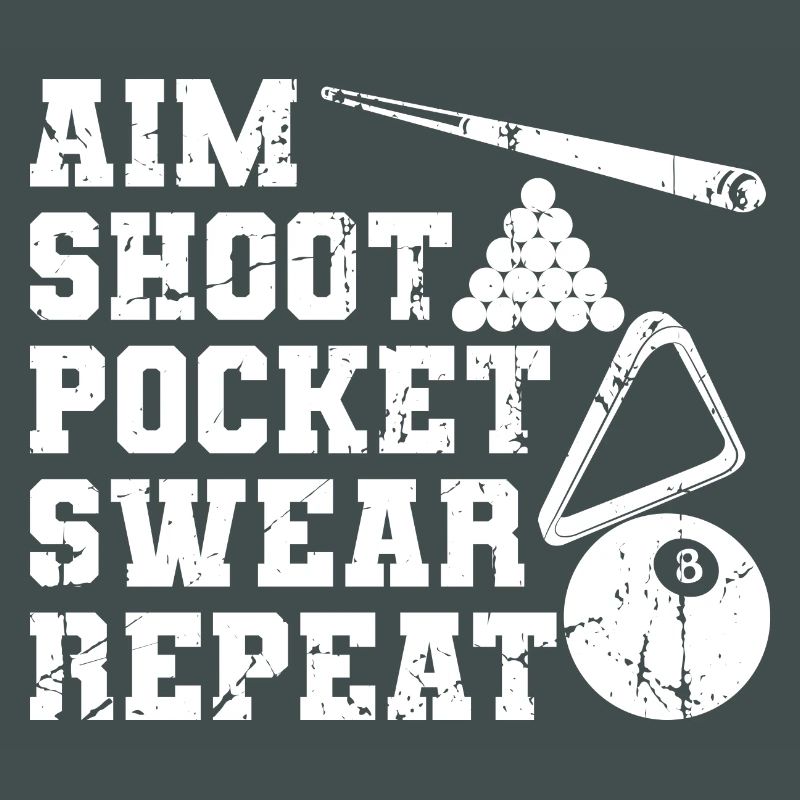 Witziger Billard Spruch