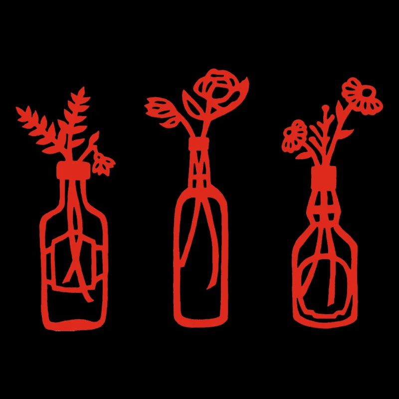 Nature in a bottle (red)