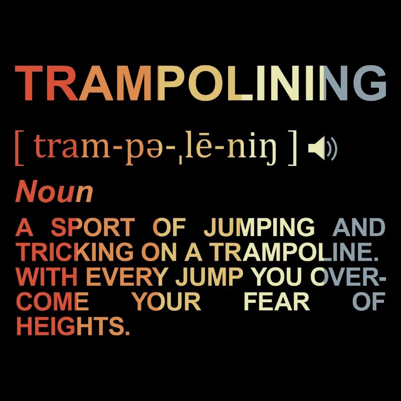 Trampoline Jumping Definition