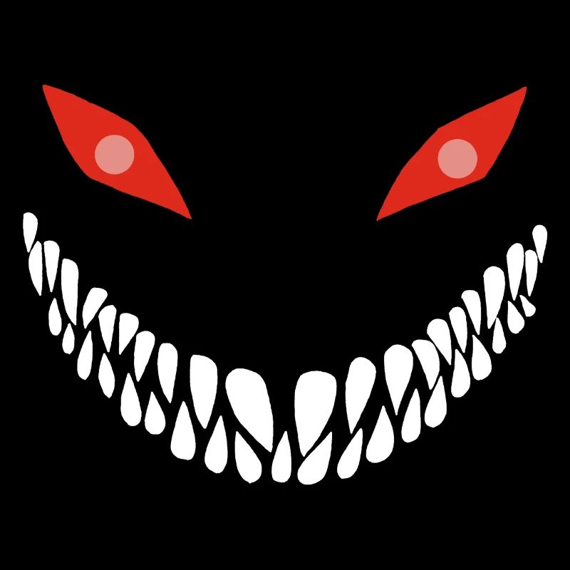 Sourire carnassier