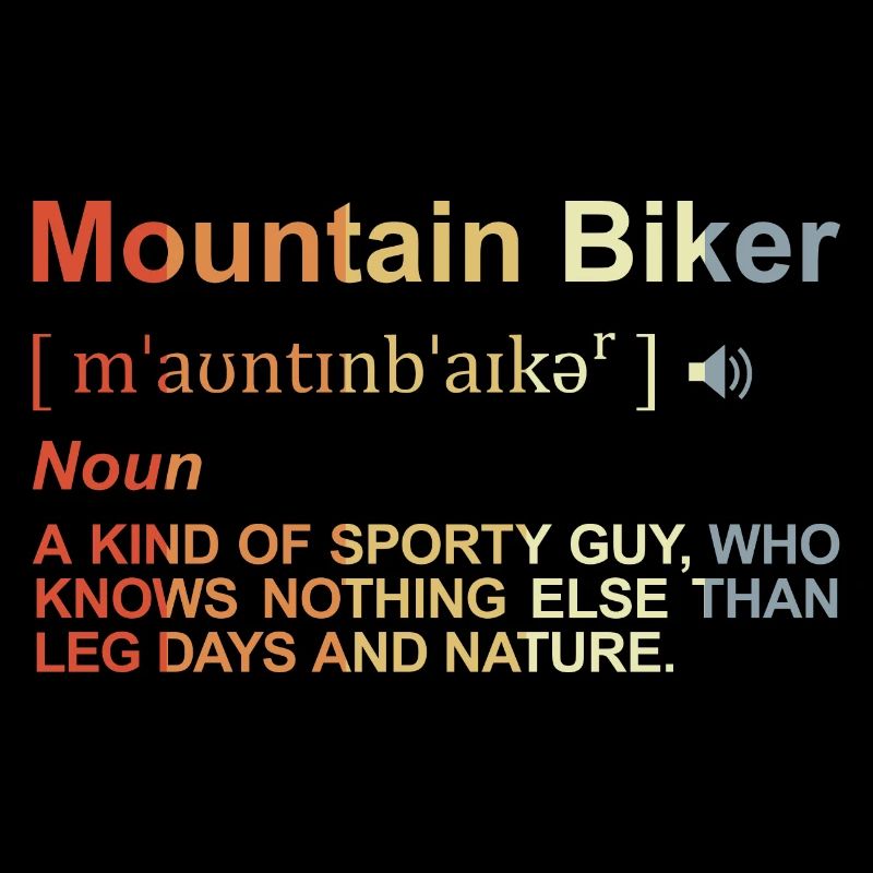 Mountain biker definition