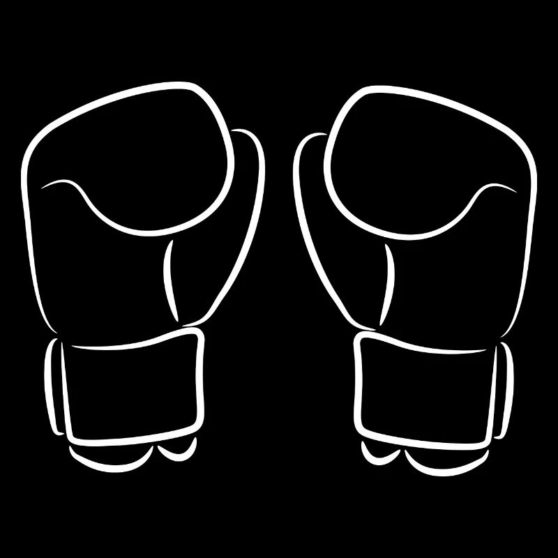 Kickboxing Gloves Sketch
