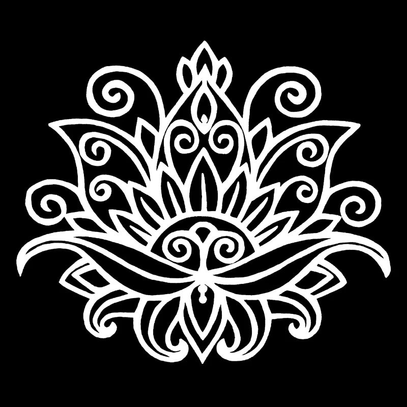 White Lotus Mandala
