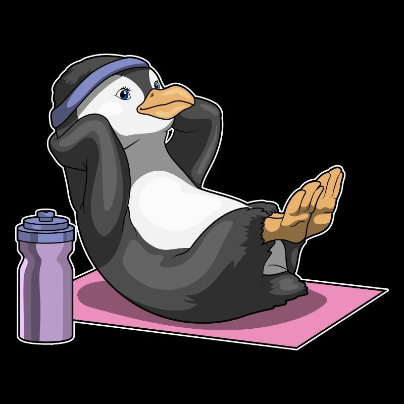 Penguin Abdomen Training Bodybuilding