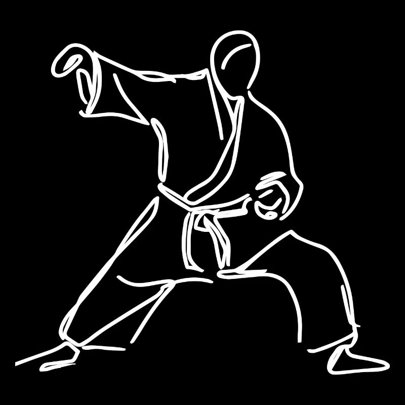 Judoka Sketch