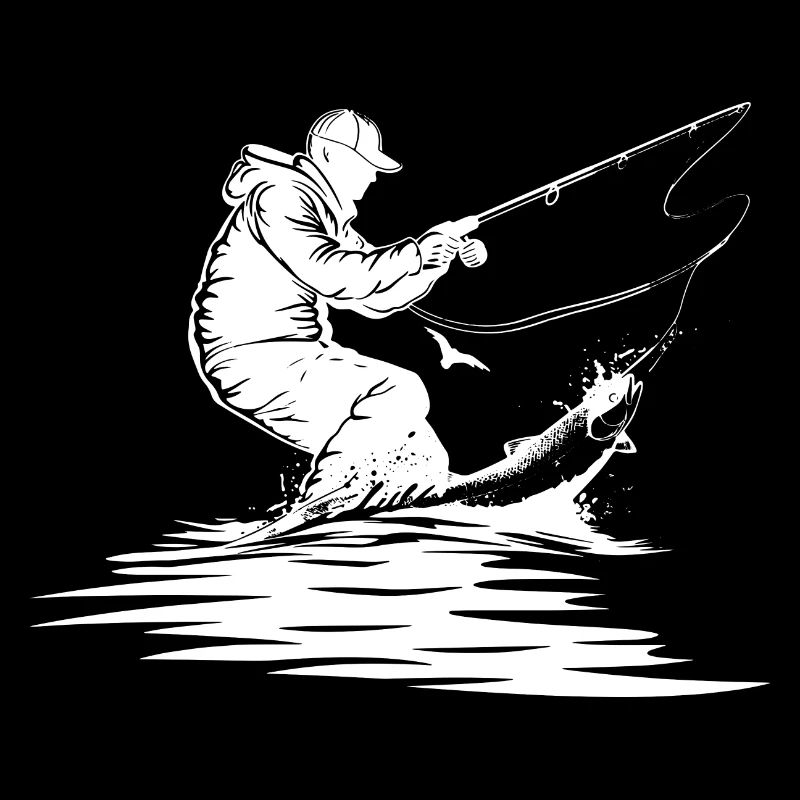 Fishing Drawing