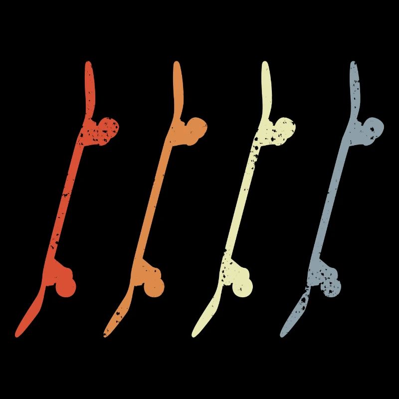 Skateboards Look Rétro