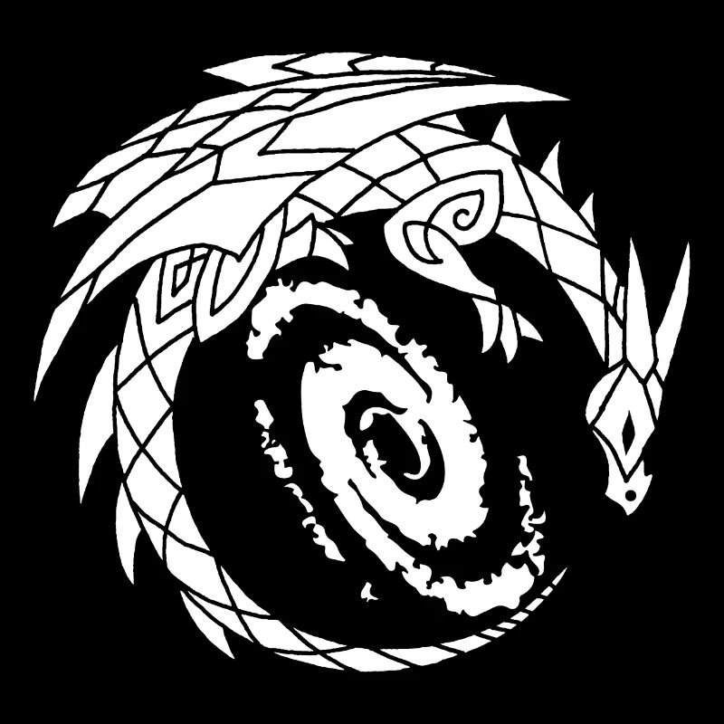 Dragon and galaxy