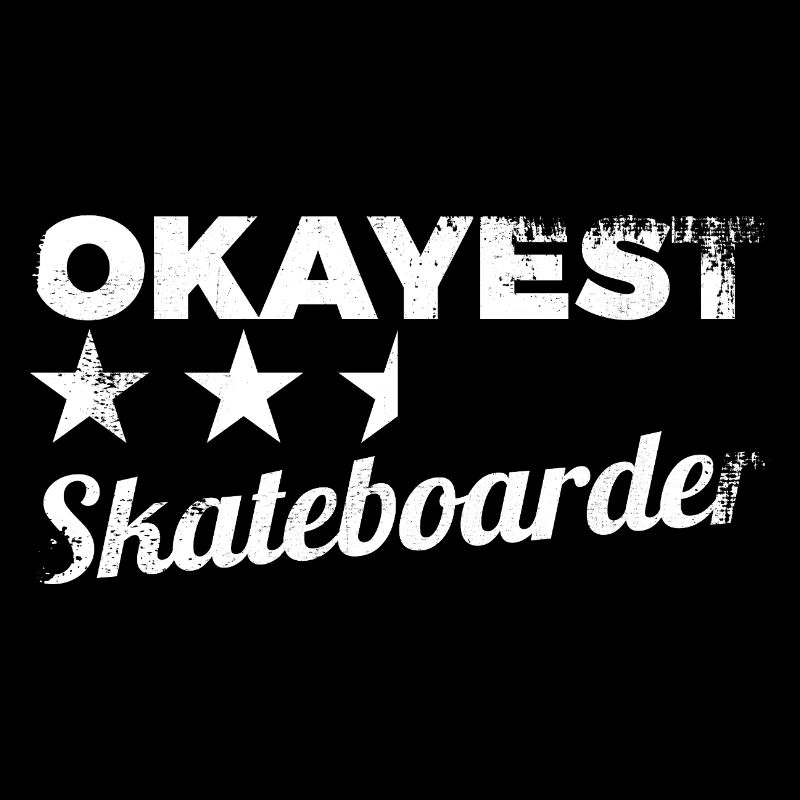 Durchschnittlicher Skateboarder