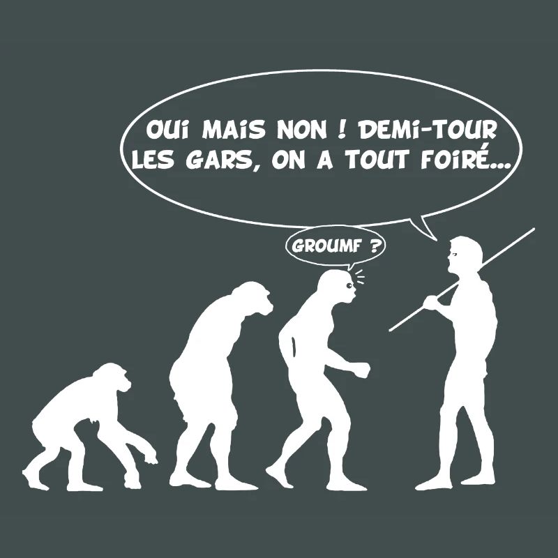 Evolutionsfehler (weiß)