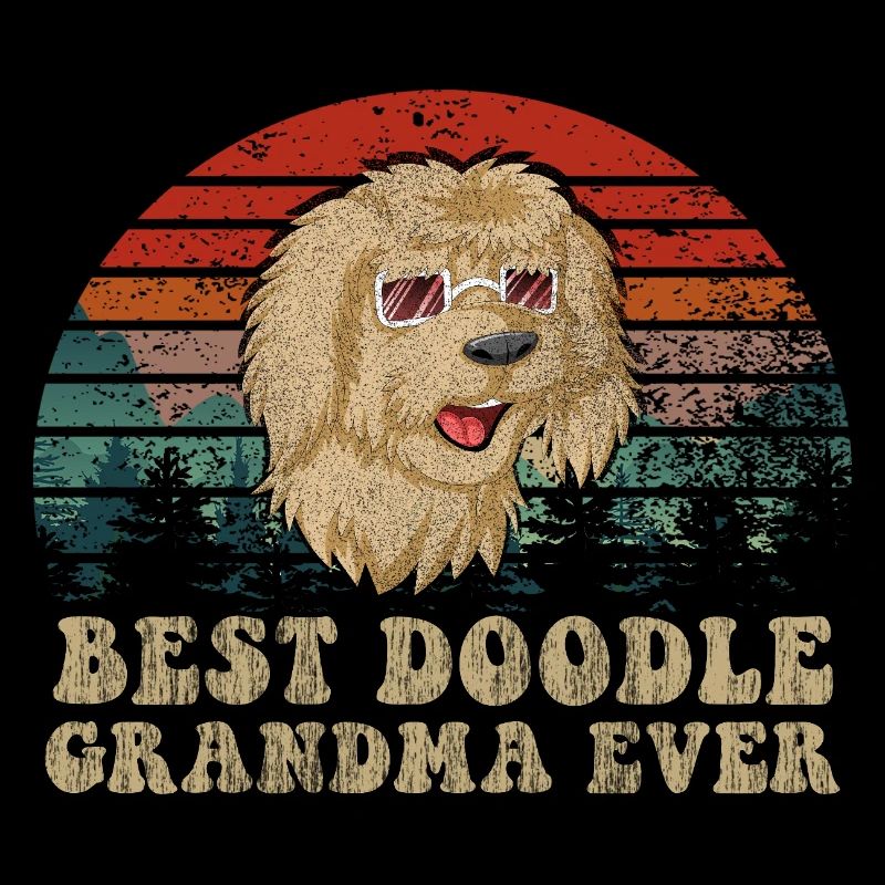 Best Doodle Grandma Tee