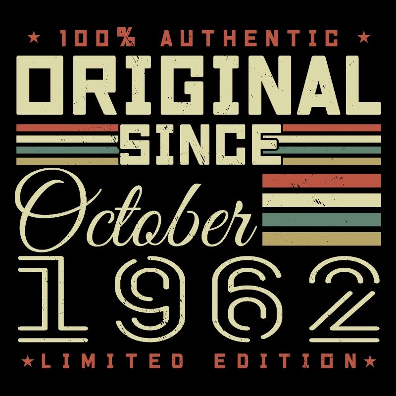 Legendary since October 1962 | October 1962