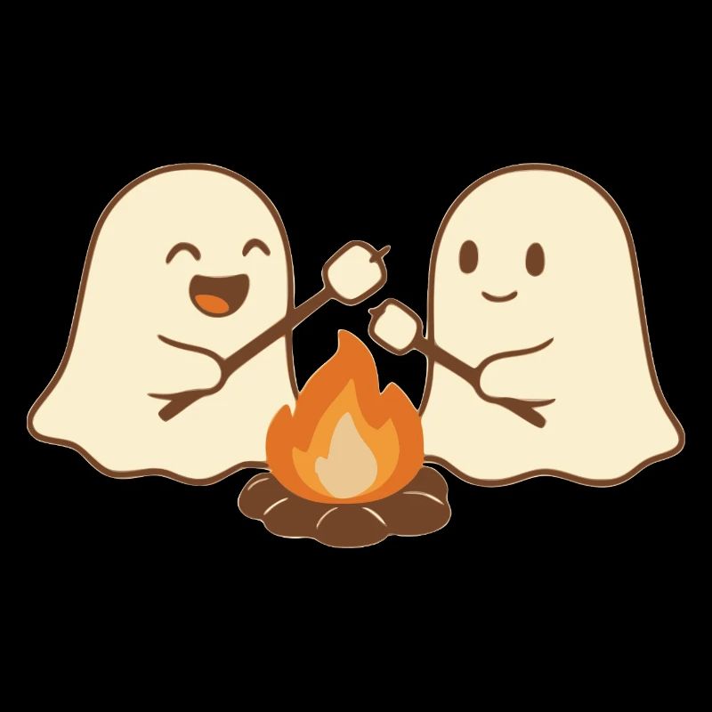 Ghost Fire Camp Halloween