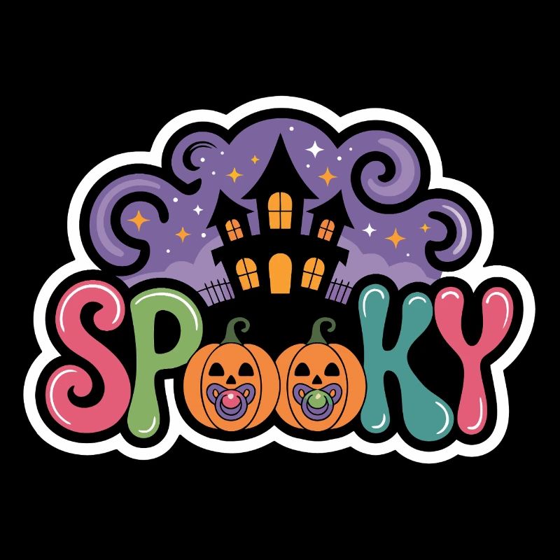 Haunted Castle Halloween Pumpkins