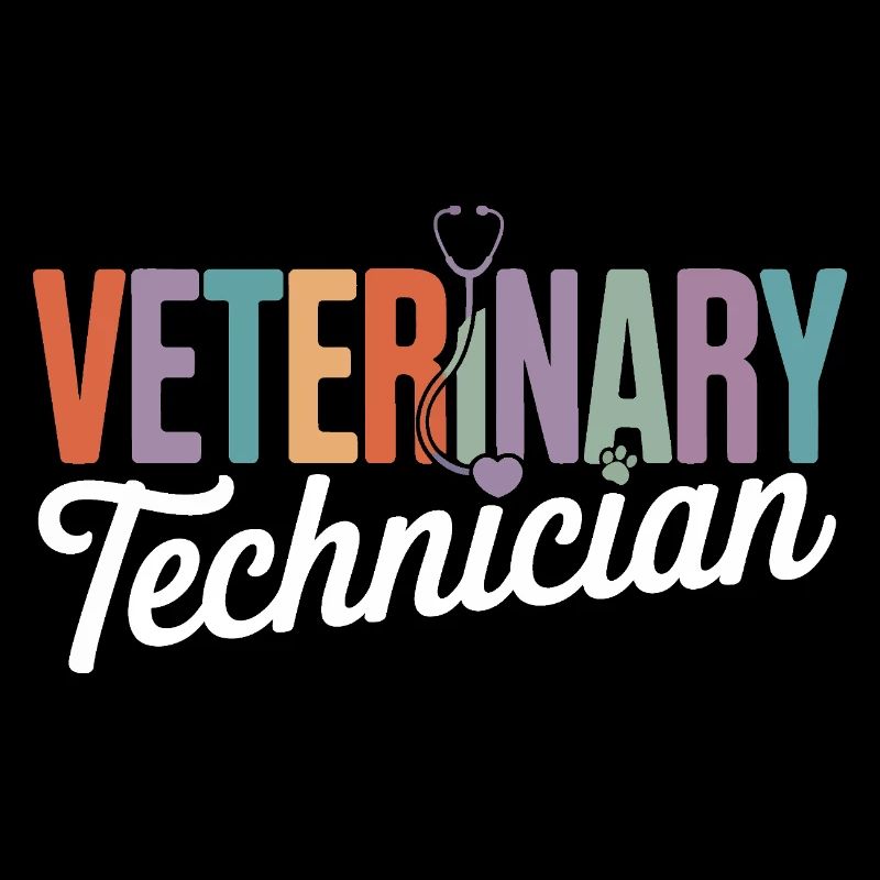 Logo Arc-en-ciel du technicien vétérinaire