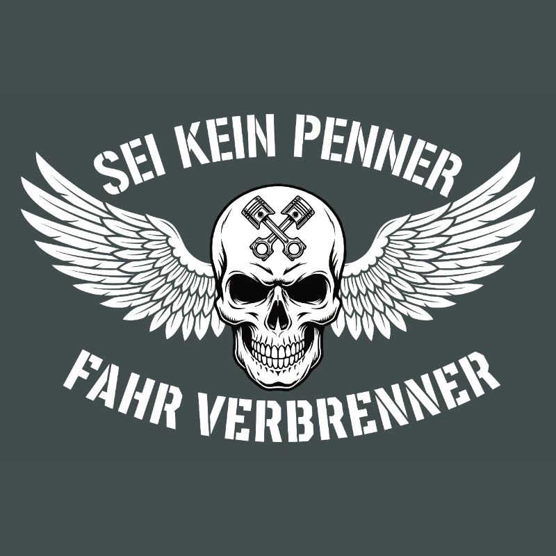 Ride Combustion Engine – Biker Skull Statement