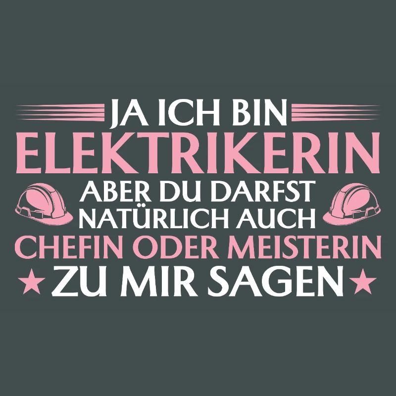 Elekterikerin Chefin oder Meisterin - Handwerkerin