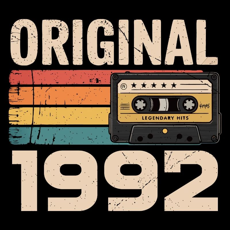 Originaler 1992er Retro-Geburtstag 1992