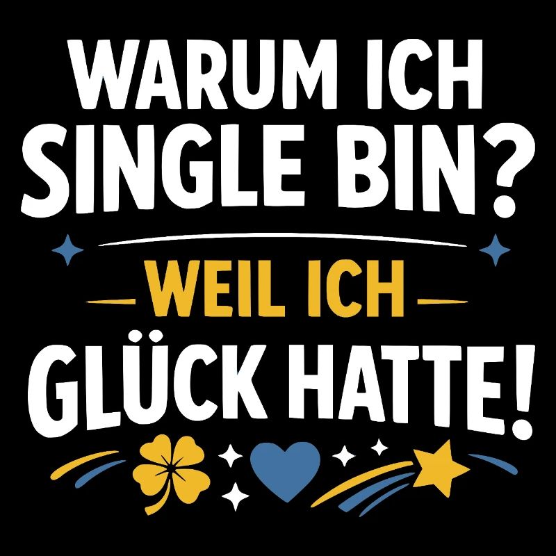 Single lustiger Spruch