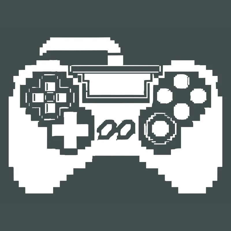 Game Controller Pixel Graphics