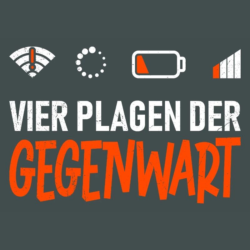 Science Coder VIER PLAGEN DER GEGENWART LUSTIG