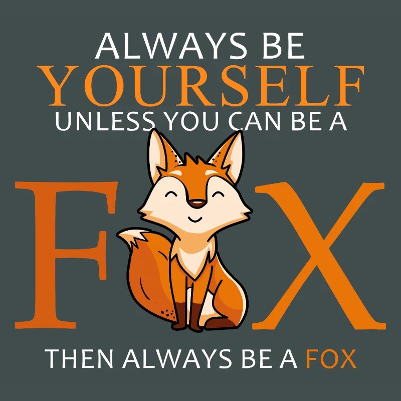 Always Be Yourself Unless You Can Be A Fox Gift