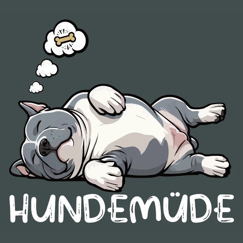 Hundemüde American Bully Bully Pit Bullybesitzer