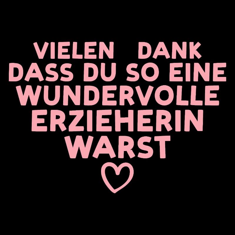Beste Erzieherin Danke – Geschenk Kindergarten