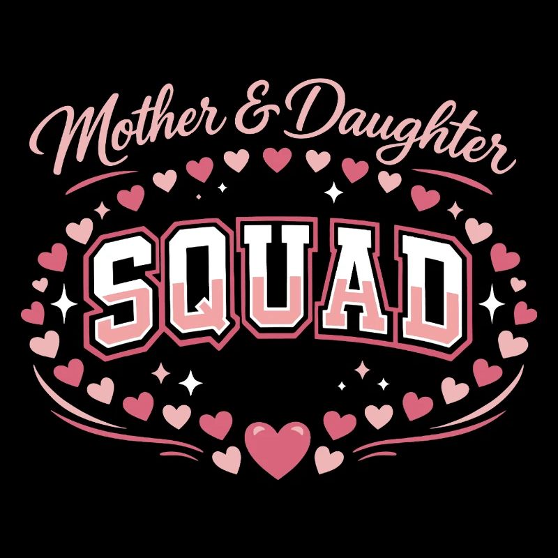 Mutter-Tochter-Trupp | Pink Komplizen Geschenk