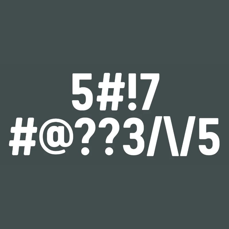 Scheiße passieren codiert