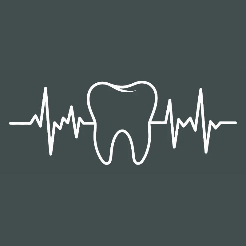Tooth Heart Rhythm Design