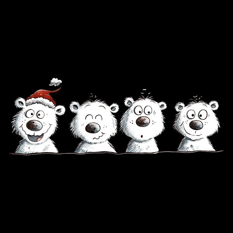 Happy Polar Bear Team Christmas