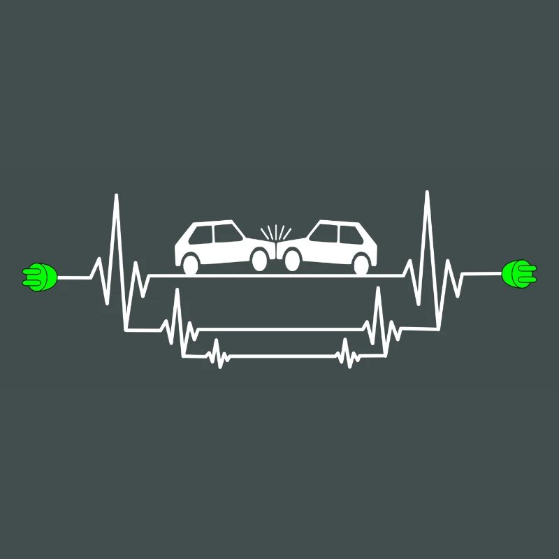 Gefährlicher E-Auto Unfall