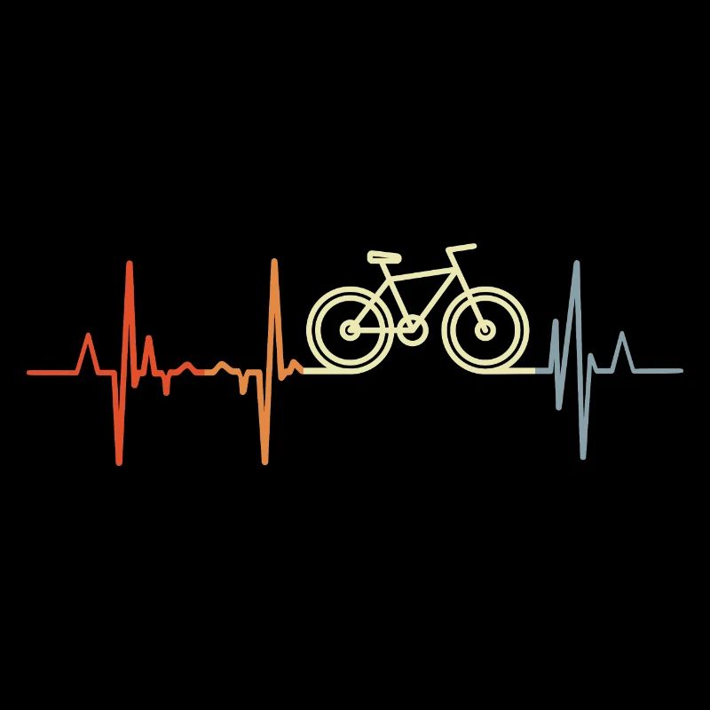 Radfahrer Herzschlag
