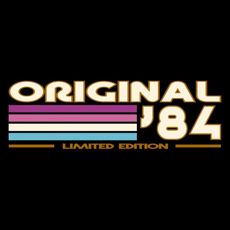 Originale 84 Pastellstreifen