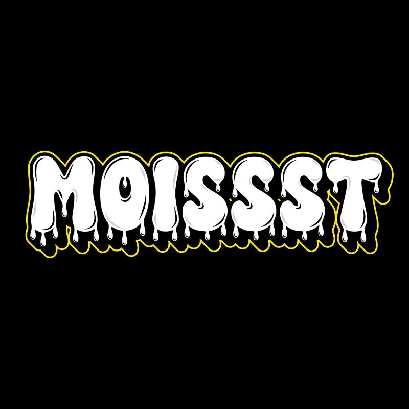 Moist Fat Font Wortzeichen