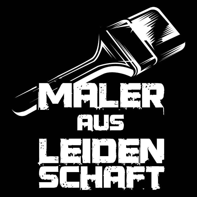 Maler aus Leidenschaft Symbol Pinsel icon Berufe