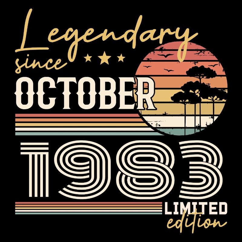 October 1983 Gift - Awesome Since October 1983