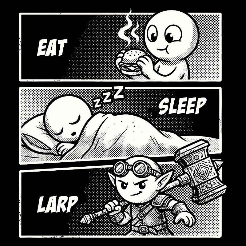 Eat Sleep LARP – Der Alltag eines Helden