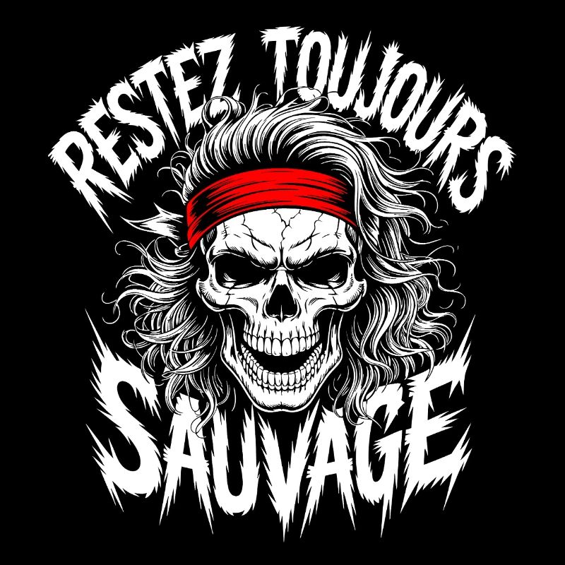 Stay Wild Skull
