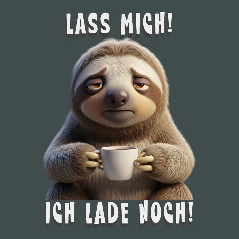 Leave me, I'm still loading – coffee mood