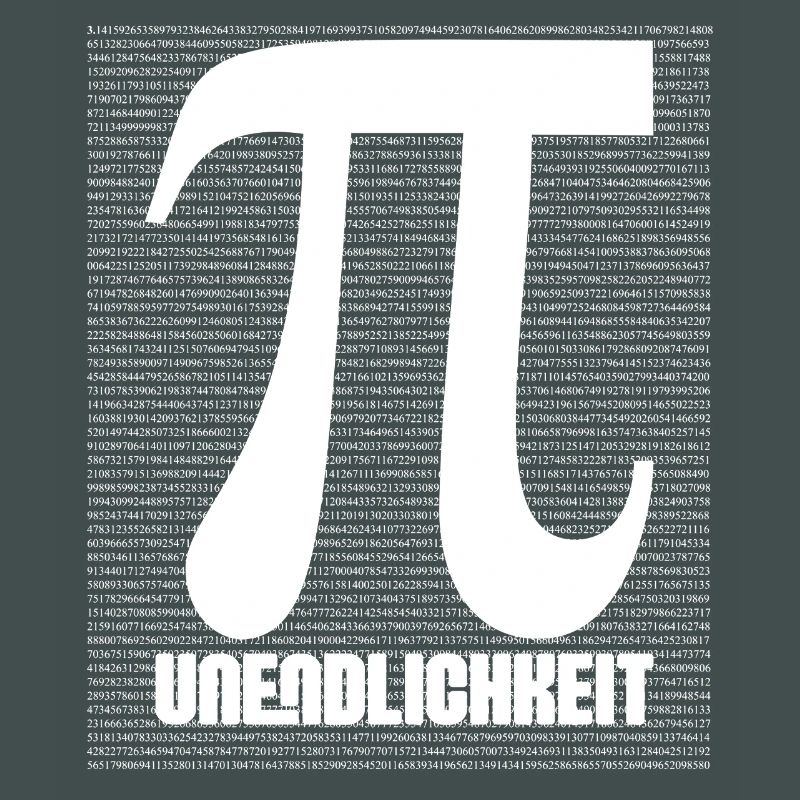 Pi Symbol Pattern Nerd