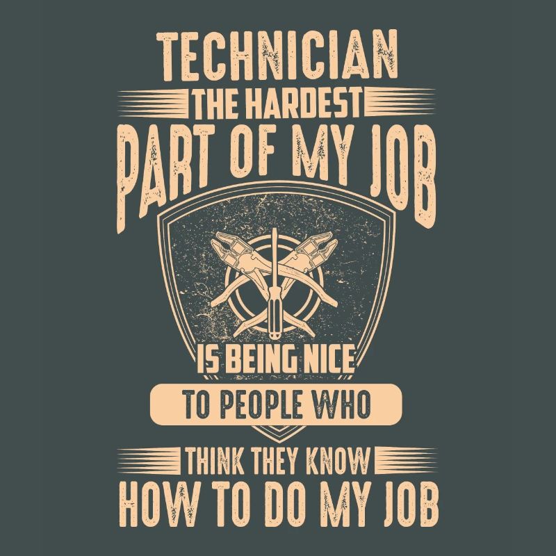 Citation de technicien – La partie la plus difficile de mon travail