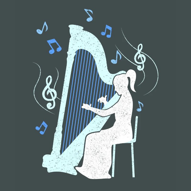 Harp player